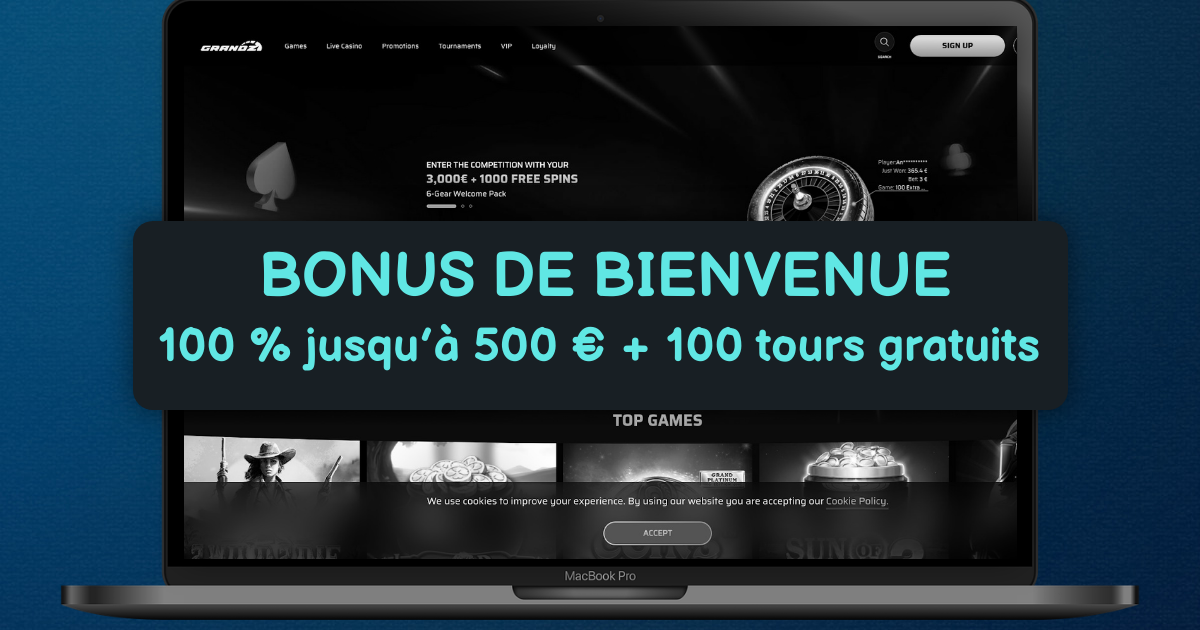 Grandz Casino banner
